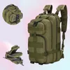 Backpacking Paketleri Erkekler 20-25L Taktik Su Geçirmez Molle Yürüyüş Spor Seyahat Çantası Açık Mekan Trekking Kampı Ordusu 2211105492975