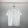 24SS Europa Herrenhemden Paris Hawaii Strand T-Shirt Männer Frauen Sommer Briefdruck T-Shirt Polyester T-Shirt Designer T-Shirt
