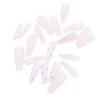 Faux ongles 48 pièces presse extra longue couverture complète faux plastique art patch autocollant salon conseils pp autocollants