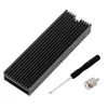 Computer Coolings Aluminum Heatsink Cooler Heat Sink Thermal Conductive Pad For M2 2280 NVME SSD