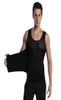 Men039S Body Shapers Haleychan Men Power Net Shaper Slimming Vest Bröstkomprimering Skjorta Tätt undertröja för att dölja Gynecomastia4440971