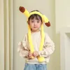 Hair Accessories Ear Moving Headband Funny Soft Fluffy Jumping Up Toys Plush Boys Girls