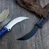 7471 Alan Folts Ritual Ebony or Resin Handle Tactical Folding Knife Camping EDC Hunting Pocket Knives