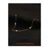 Bracelets de charme Galvanoplastie en laiton de haute couleur avec or véritable, bracelet de perles à chaîne fine de style japonais polyvalent, accessoires de mode