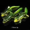 75 cm 3 g Elliot Frog Esche morbide Esche Attrezzi da pesca in silicone 20 Pezzi / lotto SH89082477