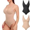 Shapers pour femmes Shaper de corps sans couture avec soutien-gorge push-up Contrôle du ventre Bulifter Taille Cincher Pas de body