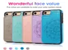 Fashion Leather Case för iPhone 12mini präglad Mandala Wallet Phone Case Fit 12 11 Pro Max Cover6574977