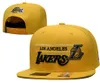 2024 Los Angeles American Basketball Lakers w turnieju sezonowym Mistrzowie Snapback Hats Teams Luksusowe Casquette Sport Hat Strapback Back Regulble Cap A22