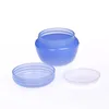 50pcs 5g Mushroom Shaped Container Jars with Lids and Inner Liners Empty Lotion Containers Travel Cream Plastic Bottles