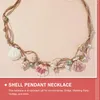 Anhänger Halsketten Shell Choker Halskette Frauen Zubehör Böhmen Kreative Sommer Stil Handgemachte Dekor Miss