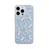 Butterfly Rose Flower Soft TPU Case na iPhone 15 Plus 14 pro Max 13 12 11 Modna przezroczysta przezroczysty silikon mężczyzn Kobiety szokujący komórkowy telefon z tylną osłoną skór