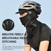 Kierowanie na zachód Summer Motorcycle BALACLAVA Rower Rower Fishling Ochrona przeciwsłoneczna Cool Hat Odporność na twarz pokrywę wiatroodporną termiczną czapkę 240102