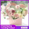 Confezione regalo Scatola per fiori Dolce Decorazione creativa Matrimonio Rose Confezione per feste per caramelle Torta Compleanno Donne portatili Amore