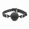 Sicurezza Del Sesso In Silicone Bocca Aperta Gag Ball Cinturino Nero Bdsm Bondage Schiavo Giocattoli Per Adulti Per Le Donne Giochi di Coppie 240102