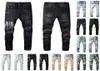Mens Designers Jeans Angustados Rapped Biker Slim Straight Denim para Men S Print Womens Exército Mans Skinny Pants80940402714963