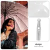 Parapluies pliant parapluie gouttes de pluie couvertures d'os pièces de perles de queue en plastique accessoires de perles pliables pour
