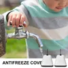 Kitchen Faucets 2pcs Faucet Covers For Winter Outdoor Anti-freeze Protective Cover Anti Cold Insulation Maintenance Tube