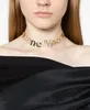 Fashion Designer Silver placcato Raimunda Pingua Change Catena Barceletpolished Chocker con catena di estensione regolabile Wivan-Vvestwood*Copper con scatola regalo