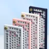 キーボードAkko 5075S Kit DIY for Custom RGBバックライト5ピンスワップメカニカルゲーミング75ノブベアボーン2210311721018付きレイアウト