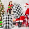 Decorações de Natal Kerst Gigantische Gift Zakken Sacos grandes Grote Vakantie Rode Bag Jumbo Opbergtas Nieuwe Jaar Party Gunsten