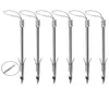 Outdoor Sport Bogenschießen Bowfishing Slings Schießen Harpoon Pfeile Edelstahl Fang Tipps Jagd Bolzen Silber Arrows3110350