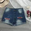 Shorts ativos Mulheres Verão Calças Curtas Sexy Jeans Slim Hole Designer High Jean para 311 Gear Womens Dress