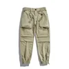 Pantalon Cargo Premium pour hommes, fermeture éclair, taille élastique, multi-poches, randonnée, Camping, salopette ample, droit, pour jeunes, pantalon décontracté d'extérieur