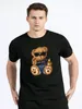 Camisetas masculinas novidade teddy bear tshirt harajuku cartoon gráfico topo mulheres homens moda algodão camiseta casais manga curta kawaii impressão