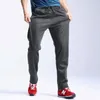 Herenbroek Casual joggingbroek Heren Vier seizoenen Effen kleur Trekkoord Dubbele zak Sportjoggers Skinny Comfort Fitness Mannelijk