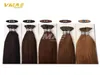 Jag tipsar Pre Bonded Keratin Capsule Human Hair Extensions Natural Black Light Brown Blond Gold Color Malaysian Virgin Remy Hair Fact4634523