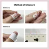 False Nails Handmade Black Press On Long Y2k Korean Design Reusbale Adhesive Artifical Acrylic Full Cover Nail Tips