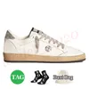 Silverglitter med rosa mocka läder övre bollstjärnor sneakers kvinnor designer casual skor drömmer om åttiotalet basket skateboard gjord i Italien tränare