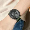 腕時計Yikaze Men Sports Watch多機能LEDデジタルウォッチビッグダイヤル水プルーフミリタリーメンズスポーツ電子腕時計