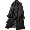 Giacche da uomo Trench stile britannico di media lunghezza Giacca blazer casual allentata Abbigliamento firmato Capispalla Primavera Autunno Streetwear