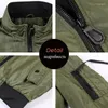 Giacche da uomo Giacche militari Cappotto Bomber autunno inverno da uomo Giacca militare antivento casual da esterno Uomo XL Taglie forti