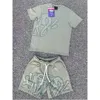 Tshirts pour hommes Set 5a Tee Imprimé Designer T-shirt Short Y2K Tees Syna World Graphic Tshirt and Shorts Hip Hop S-XL MAC MAC MAC