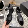 Designer women's high heel sandals Summer Fashion leather wedge slippers Sexy Party shoes High quality designer leather shoes 6 cm high heel with box