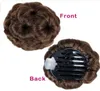 Chignon-Haarknoten, Donut-Clip-in-Haarteil-Extensions, Schwarz, Braun, Rot, synthetischer Hochtemperaturfaser-Chignon7031506