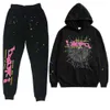 Spider Pink Survêtements pour hommes Ensembles de créateurs Sweat à capuche Pantalon Veste Sweat-shirt décontracté Sp5der Young Thug Set Joggers Cheap Loe THGB