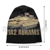 Berets M1a2 Abrams Exército dos EUA Tanque de Batalha Principal Bandeira Americana Presente Gorros Chapéu de Malha Hip Hop M1