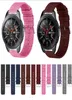 Bracelet en nylon universel 20 mm 22 mm pour Fitbit Versa Samsung S3 46 mm 42 mm Bande en toile Clip en acier inoxydable Garmin Huawei Montre intelligente Accesso2767107