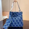 Bolso de diseñador Bolso de compras de mezclilla Mochila de viaje Diseñador de viaje Mujer Sling Body