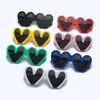 Zonnebril Drop Love Heart Fashion Cool Design Speciaal merk Gepersonaliseerde Gafas De Sol Metalen scharnier