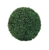 Dekoracyjne kwiaty wieńce 2840 cm sztuczna roślina Topiary Ball Faux Boxwood Balls for Backyard Balkon Garden Work Wedding 387745109414