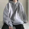 Erkek Hoodies Sonbahar ve Kış Kore tarzı Modeli Erkek Kadın Retro Kişilik Kapşonlu Örme Süveter Çift Hip Hop Leisure Harajuku Top