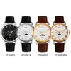 Wristwatches Berny Men Watches Quartz Sapphire Glass Day-Date Moon Phase Scale Multi-function Dial Business Wristwatch Luxury Watch
