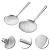 Spoons 2 Pcs Tofu Brain Kitchen Stainless Steel Wok Convenient Ladle Jelly Scoops Multi-function