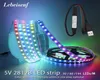 Strisce USB RGB WS2812B Striscia LED Pixel indirizzabile Nastro con controller per TV Retro sotto la luce dell'armadio DC5V 1m 2m 3m 4m 5m9053897