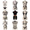 Belts Bdsm Adjustable Handmade PU Bandage Sexy Body Chest Harness Women Leather Strap Gothic Garter Belt Erotic Lingerie282E