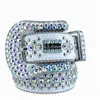 Männer Frauen Bb Simon Gürtel Luxus Designer Retro Nadel Schnalle Gürtel 20 Farbe Kristall Diamant b i 7CHH